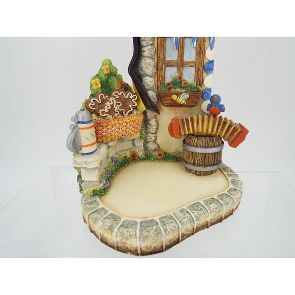 Goebel Bavarian Biergarten Hummelscape 1016-D with Pretzel Boy Figurine - Picture 6 of 16